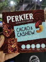 Mängden socker i Perk!er cacao & cashew
