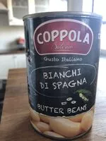Mängden socker i Coppola Butter beans