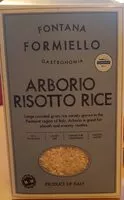 Mängden socker i Arborio risotto rice
