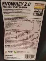 Mängden socker i Evowhey 2.0