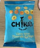 Mängden socker i Lightly salted plantain chips