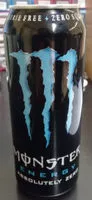 Mängden socker i Monster Energy Zero Sugar