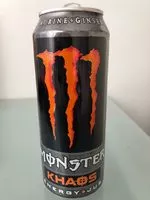 Mängden socker i Monster Energy Khaos