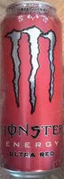Mängden socker i Monster Energy Ultra Red