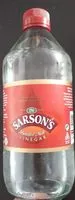 Mängden socker i Sarsons Distilled Malt Vinegar 568Ml