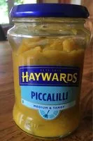 Mängden socker i Piccalilli