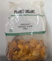 Mängden socker i Organic Mango Slices