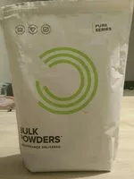 Mängden socker i Bulk Powders Organic 2.5Kg Brown Rice Protein