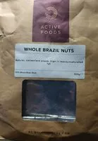 Mängden socker i Noix du bresil