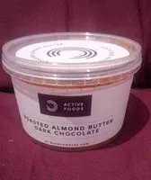 Mängden socker i Roasted almond butter dark chocolate