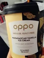 Mängden socker i Oppo Healthy Ice Cream,Madagascan Vanilla 500ML