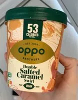 Mängden socker i Oppo double salted caramel sworl