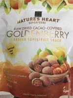 Mängden socker i Raw dried cacao-covered Goldenberry