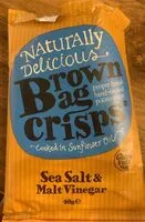 Mängden socker i Sea salt and malt vinegar