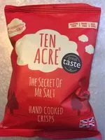Mängden socker i Ten Acre Crisps The Secret Of MR Salt