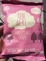 Mängden socker i Hand Cooked Crisps