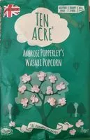 Mängden socker i Ambrose popperley's wasabi popcorn