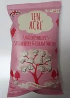Mängden socker i Strawberry and cream Popcorn