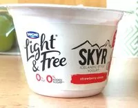 Mängden socker i Free Strawberry Skyr Icelandic Style Yogurt