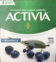 Mängden socker i Activia Blueberry