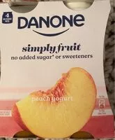 Mängden socker i Peach yogurt