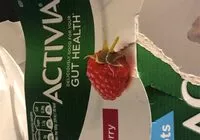 Mängden socker i Activia rasberry