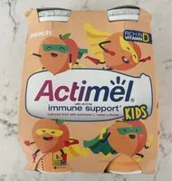 Mängden socker i Actimel Kids - Peach
