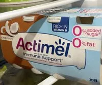 Mängden socker i Coconut Yogurt Drink