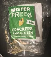 Mängden socker i Crackers Sans Gluten Sésame et Graines de Chia