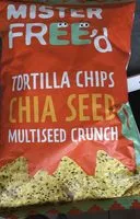 Mängden socker i Tortilla chips chia seeds