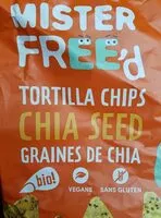 Mängden socker i Tortilla Chips Graines de Chia