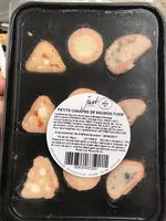 Mängden socker i Petits canapés de saumon fumé