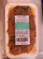 Mängden socker i Lanières saumon fumé citron poivre