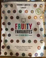 Mängden socker i Fruity Favorites