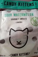 Mängden socker i Sour Watermelon Gourmet Sweets