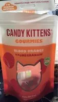 Mängden socker i Candy kittens gourmies blood orange + pomegranate