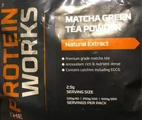 Mängden socker i Matcha Green Tea Powder