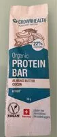Mängden socker i Organic protein bar almon butter cocoa