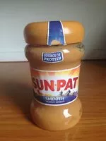 Mängden socker i Sun Pat smooth peanut spread