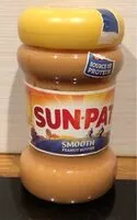 Mängden socker i SUN-PAT Smooth Peanut Butter