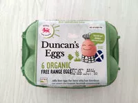 Mängden socker i Organic free range eggs