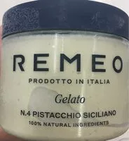 Mängden socker i Remeo gelato Pistacchio Siciliano