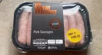Mängden socker i Pork sausages