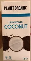 Mängden socker i Unsweetened Coconut Milk