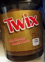 Mängden socker i Pâte à Tartiner TWIX 200g