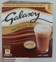 Mängden socker i Galaxy hot chocolate pods