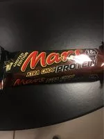 Mängden socker i Mars xtra choc protein