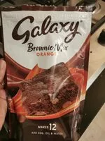 Mängden socker i galaxy orange brownie mix