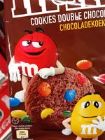 Mängden socker i M&M'S COOKIES DOUBLE CHOCOLAT