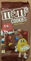 Mängden socker i M&M'S COOKIES DOUBLE CHOCOLAT